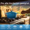 KLAMER Gusseisen Bräter 5 L, Gusseisen-Topf 25 cm Produktbild-Vorschau 3
