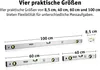 WALTER Wasserwaagen Set mit 3 Libellen Längen 40, 60, 100 Produktbild-Vorschau 3