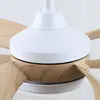 Parrot Uncle Ventilateur Plafonnier LED, 107cm, Blanc/Bois, Voir les images du produit 8