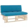 Outdoor-Mittelsofa Paletten Imprägniertes Kiefernholz Produktbild-Vorschau 1