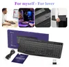 Gaming PC- Leise Tastatur QWERTZ Weiß Beleuchtet Produktbild-Vorschau 8