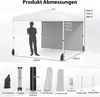 COSTWAY 3x3 m pop-up altánok, prenosný záhradný altánok s Náhľad obrázku produktu 3