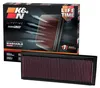 K&N Motorluftfilter 33-2865, Abwaschbar, Ersatzfilter, Produktbild-Vorschau 1