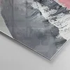 Bilder auf glas - Einteilig - Rosa Grau Farbe - 70x70cm - Produktbild-Vorschau 5