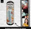 LANOLU Retro Blechschild BALKONIEN THERMOMETER Produktbild-Vorschau 2