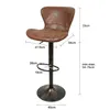 2er-Set Barhocker Retro Barstuhl Bistrohocker Produktbild-Vorschau 9