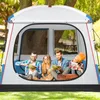 GOPLUS Campingzelt wasserdicht für 4-5 Personen, Kuppelzelt Produktbild-Vorschau 2