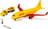 Siku Super 1702 - nákladní letadlo DHL s příslušenstvím Náhled obrázku produktu 1