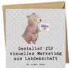Mr. & Mrs. Panda Klappkarte Gestalter für visuelles Produktbild-Vorschau 1