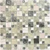 Handmuster Mosaikfliese Transluzent graugrün Kombination Produktbild-Vorschau 2