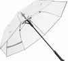 Regenschirm Transparent halbautomatik groß Ø103 cm Produktbild-Vorschau 1