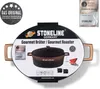 STONELINE® Cocotte Bräter Oval 32x25 cm Roségold | mit Produktbild-Vorschau 8