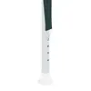A close-up view of the adjustable leg of a green party tent, showing the white foot and the dark green fabric attached to the white pole. Anteprima dell’immagine prodotto