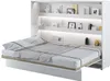 MEBLINI Schrankbett Bed Concept - Wandbett mit Lattenrost - Produktbild-Vorschau 1