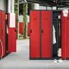 Jan Nowak Spindschrank Umkleideschrank Metall 2 Abteile Produktbild-Vorschau 2