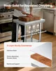 SucceBuy Tavolo da lavoro in acciaio inox Tavolo da cucina Anteprima dell’immagine prodotto 4