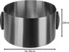 Anello per torte Extra alto per torte a più strati Anteprima dell’immagine prodotto 2