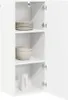 vidaXL Armoire suspendue avec rangement Blanc 40 x 31 x 100 Voir les images du produit 3
