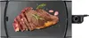 A grilled steak on a black electric grill. Anteprima dell’immagine prodotto