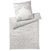 elegante Mako-Satin-Bettwäsche-Garnitur Belle Farbe Greige Produktbild-Vorschau 2