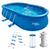 Summer Waves Quick Up Pool piscine gonflable ovale incl. Voir les images du produit 2