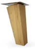 4x sossai Holzfüße eckig - schräge Ausführung 12cm Eiche Produktbild-Vorschau 2