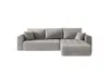 A gray sectional sofa with multiple cushions, shown against a white background. Voir les images du produit