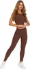 Gestreifte LEGGINS WOMEN'S Baumwolle Lange Blickdichte Produktbild-Vorschau 7