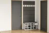 Flurset LEO – Schuhschrank mit Sitzbank, 5 Polsterpaneele & Produktbild-Vorschau 4