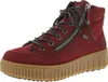 A single red boot with a brown sole is shown against a white background. Produktbild-Vorschau