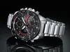A close-up studio shot of a Casio Edifice watch against a black background. Náhled obrázku produktu