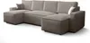 A U-shaped sectional sofa with a chaise lounge on each side, shown against a white background. Náhled obrázku produktu