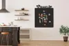 Tableau magnétique autocollant de Travel, tapis magnétique Voir les images du produit 5