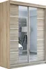 Schwebetürenschrank Kleiderschrank ERO  160 cm Schrank Produktbild-Vorschau 1