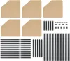 Juskys Eckregal Lageregal Corner Basic 180 x 70 x 40-70 cm Produktbild-Vorschau 23