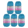 Strickgarn Baumwolleel Uni 5 x 100g Häkelgarn Strickwolle Produktbild-Vorschau 1