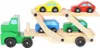 Lkw Aus Holz Mit Einem Set Aus 4 Autos Produktbild-Vorschau 2