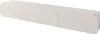 A long, white TV lowboard with rounded edges, shown from a slight diagonal angle against a white background. Produktbild-Vorschau