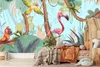 Muralo Vlies Fototapete für Kinder bunte VÖGEL tropische Produktbild-Vorschau 5