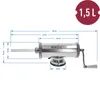 Horizontaler Wurstfüller 1.5 kg mit Silikonkolben Produktbild-Vorschau 9