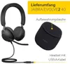 Jabra Evolve2 40 UC stereo - Hoofdtelefoon - Over-ear Productafbeelding-voorbeeld 3