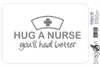 Aufkleber / Autoaufkleber - JDM - Die cut - Hug A Nurse Produktbild-Vorschau 2