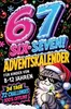 67! SIX-SEVEN! Adventskalender für Kinder von 8-12 Jahren Produktbild-Vorschau 1
