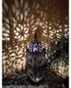 Lanterne orientale en métal noir Frane 105cm | Lanterne de Voir les images du produit 6