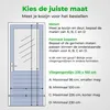 VerminBuster Vliegengordijn Magnetisch - Luxe Deurhor - 230 Productafbeelding-voorbeeld 2