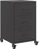 VidaXL 846728, Schwarz, Stahl, 360 mm, 390 mm, 590 mm, 1 Produktbild-Vorschau 2