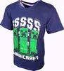 Minecraft Creepers Kinder-T-Shirt – offizielles Merchandise Produktbild-Vorschau 3