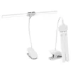 Doppelkopf LED Schreibtischlampe,Leselampe mit Buch Klemme Produktbild-Vorschau 1