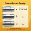 SONNI Multiblock Set für Heizkörper – Anschlussarmatur Produktbild-Vorschau 4