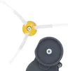 A close-up view of replacement side brushes and a part of a cleaning module for a robot vacuum cleaner. Náhľad obrázku produktu